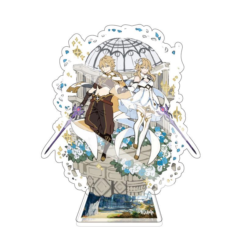 Animation Brand Mobile Game New, Acrylic Brand Creative Ornament Empty, Yingli Brand New Glare 150mm double-sided hd*3PCS
