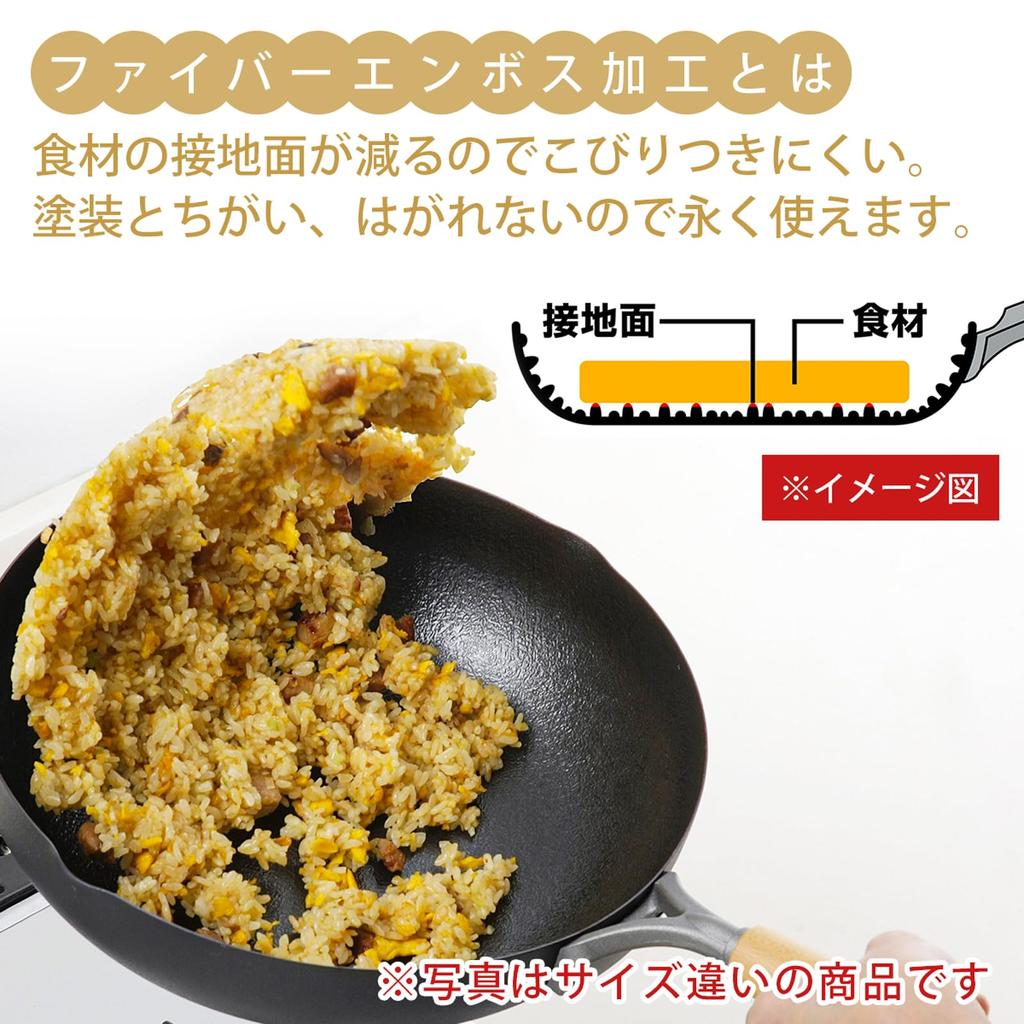 Shimomura Planning Fiber Embossed Iron 20cm 47022