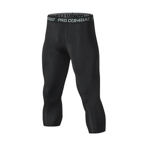 

Мужские компрессионные спортивные тайтсы с быстрой сушкой для баскетбола, велоспорта и бега M