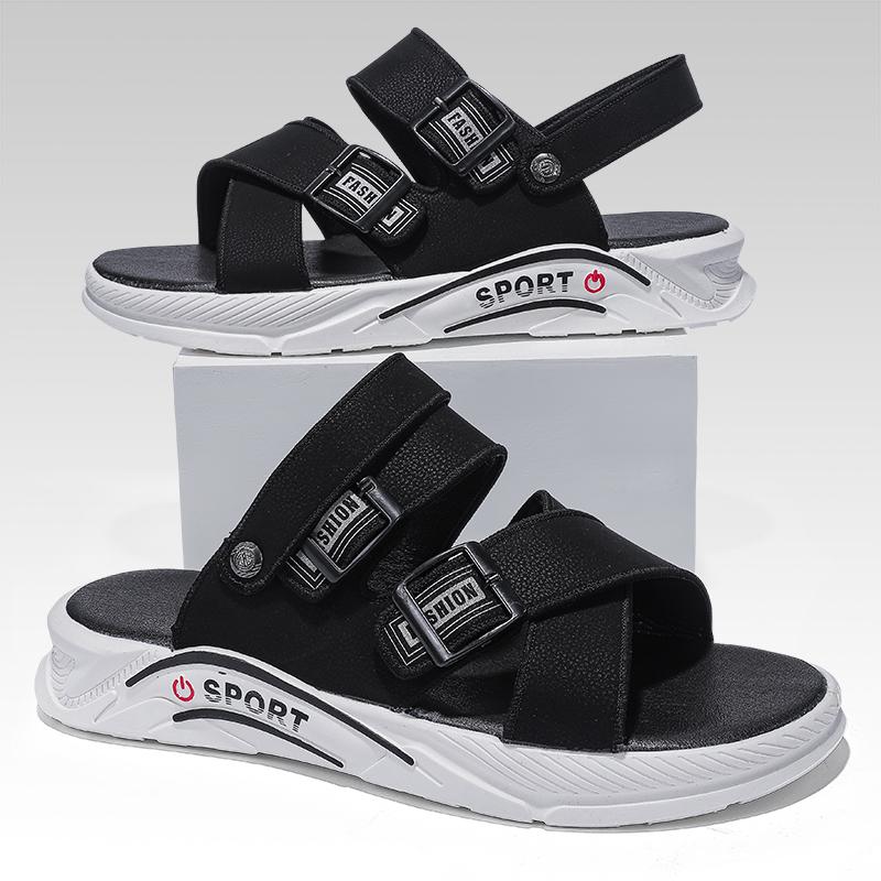 FashionNew Slip On мужские сандалии летние дышащие прогулочные сандалии для отдыха — фото 3