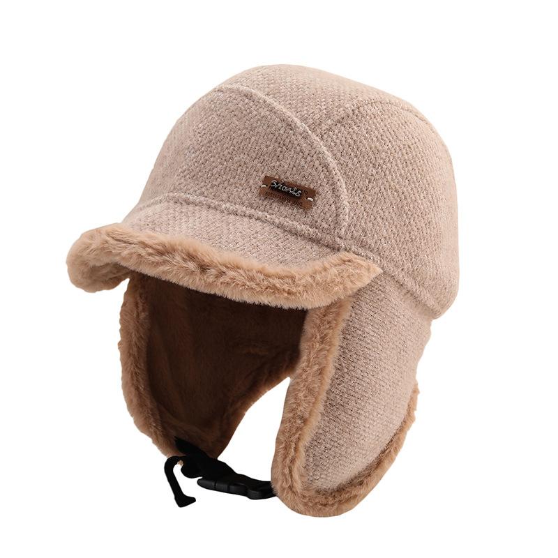 Helmet can be worn, Lei Feng hat, women's velvet thickened warm winter cycling windproof and cold-proof versatile ear protection hat