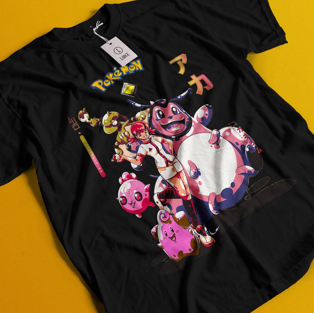 

Винтажная специальная футболка с аниме-любовью, японская футболка, футболка с аниме, футболка в подарок манга 2XL