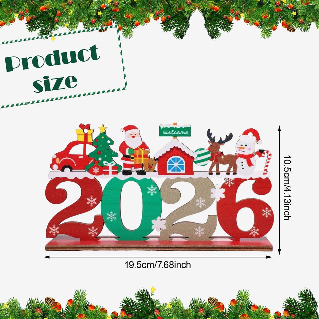 Weihnachten Holzschmuck Dekoration Dekorative Holz Weihnachten für Geschäfte Schlafzimmer