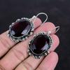Faceted Mozambique Garnet Earring Genuine Gemstone Earrings 925 Sterling Silver Earring Handmade Jewelry Unique Drop Earring Gifts For Women