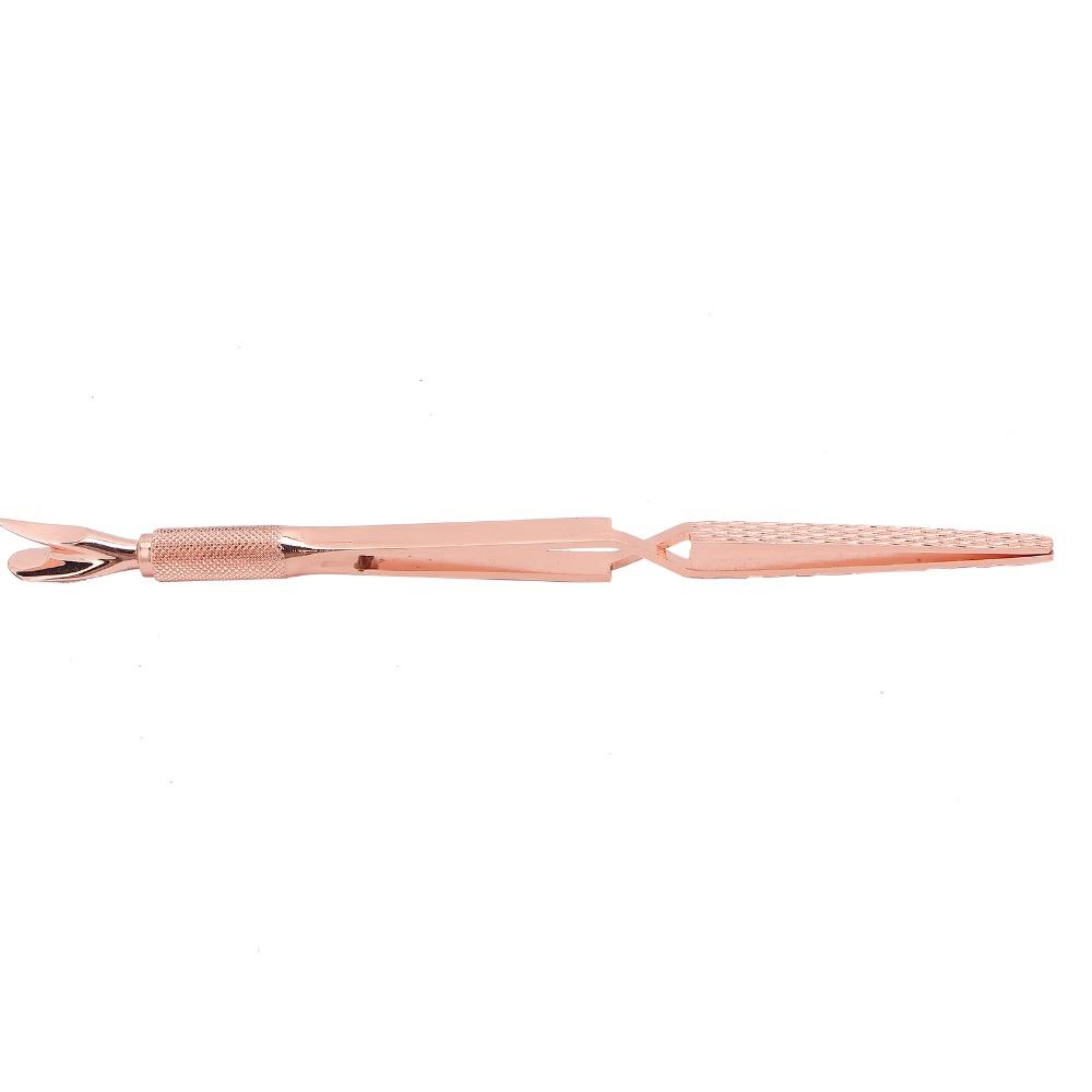 Stainless Steel X-shaped False Nail Shaping Tweezers Professional Use