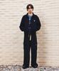Seteo Cargo Wide Sweatpants Black