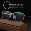 Men Titanium Alloy Glasses Frame Fashion Male Square Ultralight Eye Myopia Prescription Anti-Blue Light Photochromic Eyeglasses