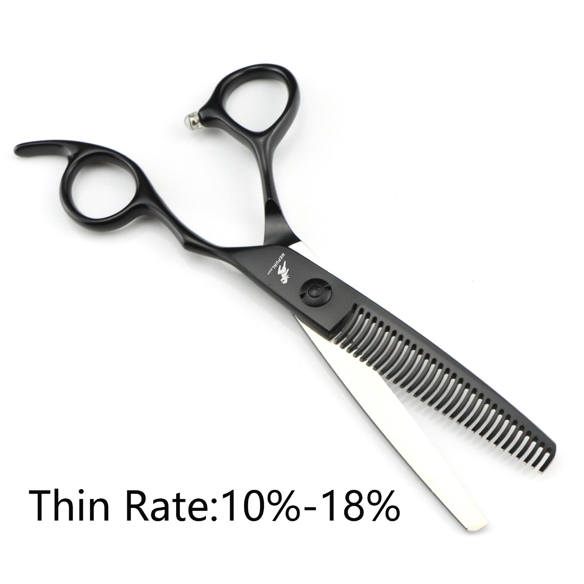 

Pink Nimpson Hair Scissors, Haircut Flat Scissors, Bangs Scissors, Antlers, Teeth, Fish Bone Teeth, Non-Marking Teeth Scissors black traceless teeth remove 10% of hair volume