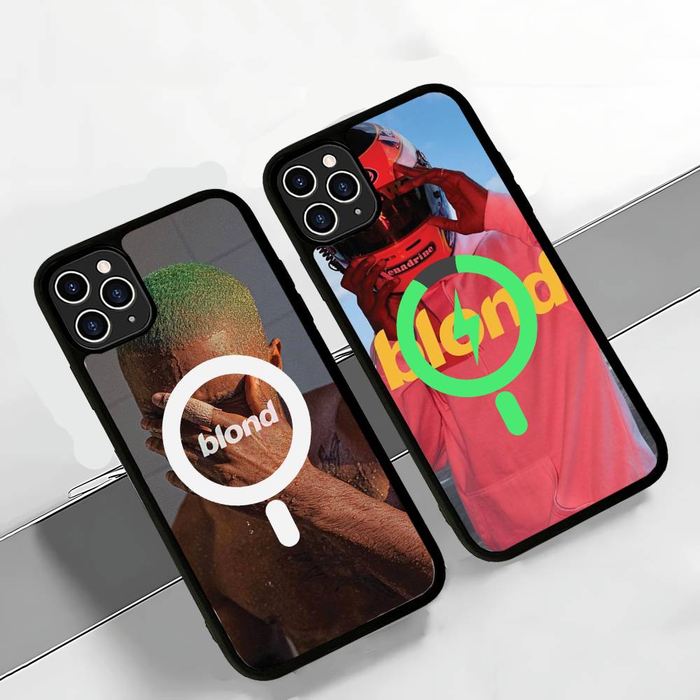 Classic Singer F-Frank O-Ocean Magnetic Wireless Phone Case For IPhone 17 16 15 14 13 12 11 Pro Max Plus Mag Phone Cover