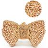 Luxury Rhinestone Bow Crystal Clutch Evening Bag