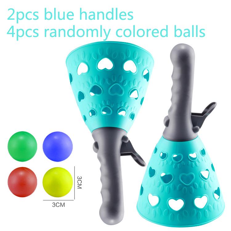 Children Toss & Catch Ball Sticky Balls Sports Toys Parent-child Interaction Gifts Summer Outdoor Beach Toy Multiplayer Game TMZ