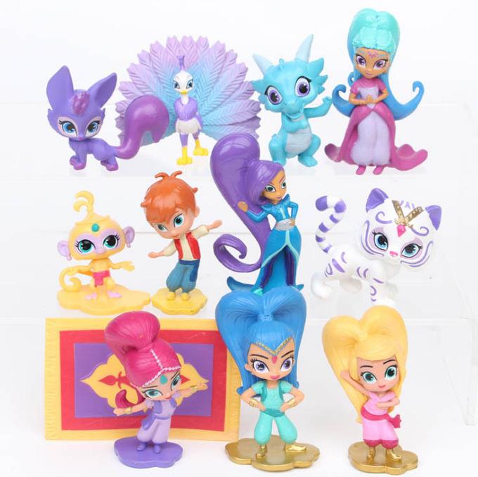 Trolls 12-Style Figurines: Ugly Dolls and Micro Landscape Cake Decorations