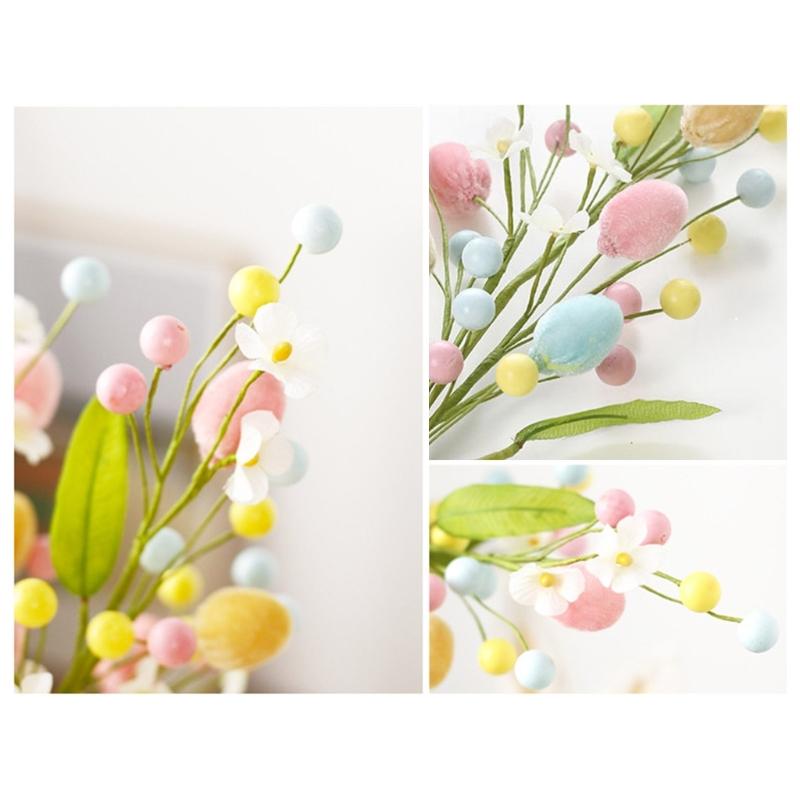 Durable Artificial Easter Flower Branch Insertion Exquisites Craftsmanship for Various Decoration Needs Long Lasting Use
