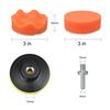 26 Pcs Car Foam Polishing Buffing Kit, 3 Inch Polishing Pad, Buffing Pads, Polishing Pad Kit, 3 Inch Buffing Pads