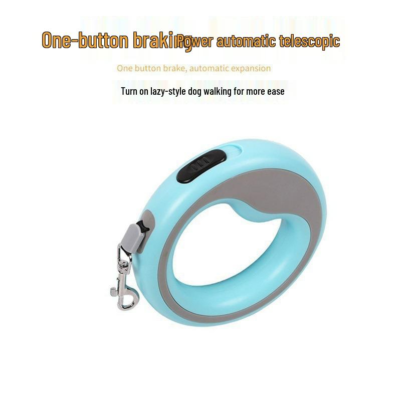 

RingPet Automatic Retractable Leash for Small & Medium Dogs, Ideal for Walks 2.5m синий