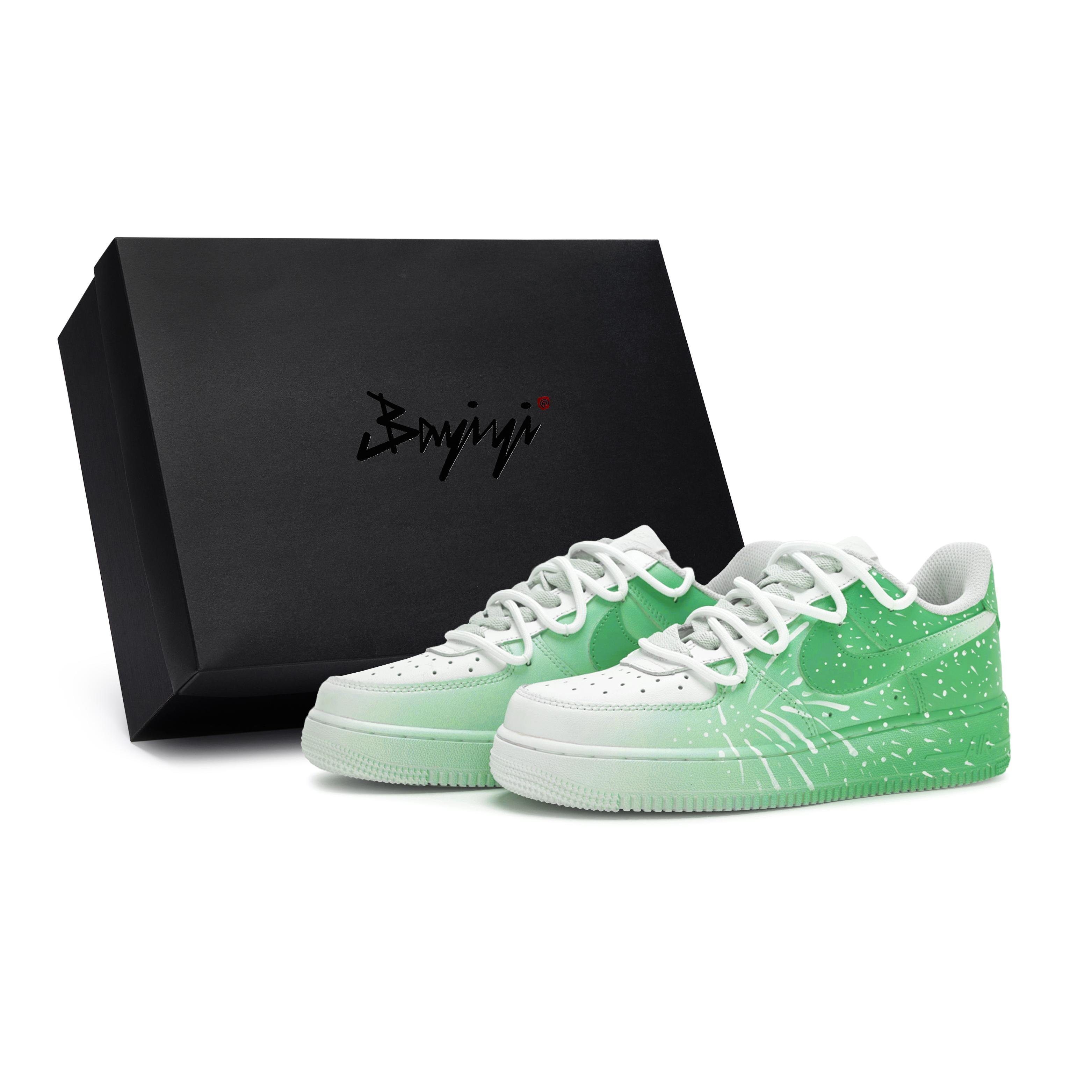 

Nike Air Force 1 Skateboard Shoes Unisex Low Top Green CW2288-111(Team80-S-BOX) 36.5