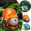 Gartenfiguren Outdoor Dekoration Solarkunstfigur Mit LED-Lichtern Für Terrasse Hof Kunst Dekoration Einweihung Garten En Mädchen Schmuckstück