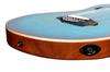 ORTEGA Classic Guitar TourPlayer Series Flame Maple Top Electric Specification Gloss Blue Cable RTPDLX-FMA [Gig Bag/USB-C Included] []