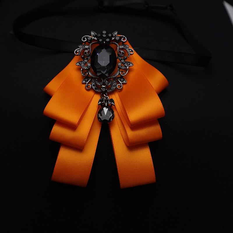 Hanbone Mens Formal Shirt With Multilayer Butterfly Bow Tie For Elegant Wedding Attire