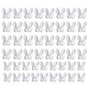 50Pcs DIY Easy To Apply Eco-friendly Ultra-Light Cartoon Bunny Nail Decoration Manicure Making Tools Nail Charms