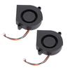 3D Printer Cooling Fan Customizable Voltage Range Extruder Hotend Heat Sink Fan Compact Low Noise Operating for Handcraft