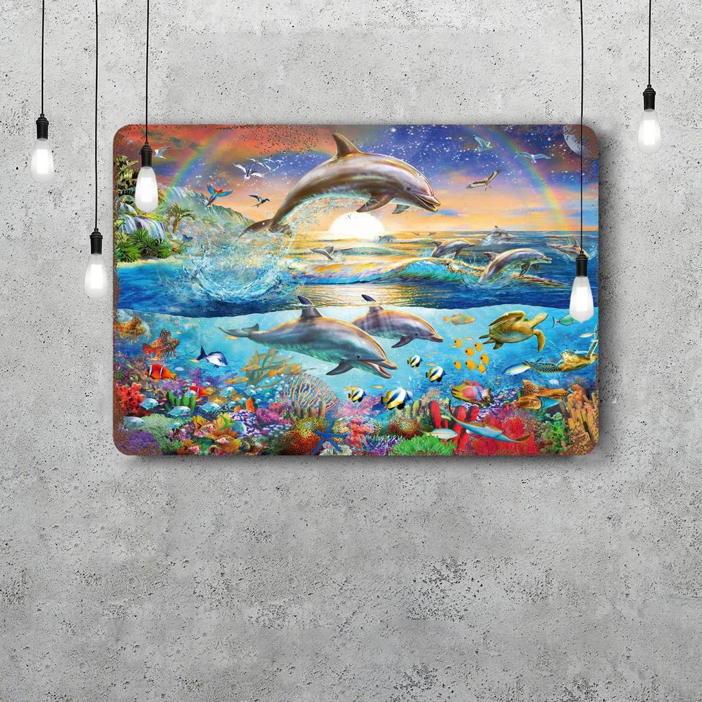 Ocean Decor Vintage Metal Signs Tin Signs Captain Poster Decor for Bar Pub Club Man Cave Wall Decoration
