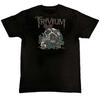 Trivium Skelly Flower Band Logo Graphic Print Mens T-Shirt