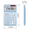 Sharp Design Calculator Premium Model Clear White Nice Size Type (Antibacterial) EL-VN83-WX