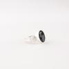 Dainty Black Onyx Gemstone925 Sterling Silver Jewelry Handmade Ring Gift For Mom RR-66-6