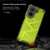 KEYSION Shockproof Armor Case for Xiaomi Redmi A5 4G Soft Silicone+PC Transparent Honeycomb Phone Back Cover for Xiaomi POCO C71
