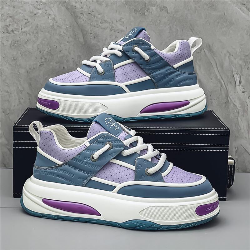 Модные Новые Модные Кроссовки с Цветными Блоками Мужские Оригинальные Дизайнерские — фото 10