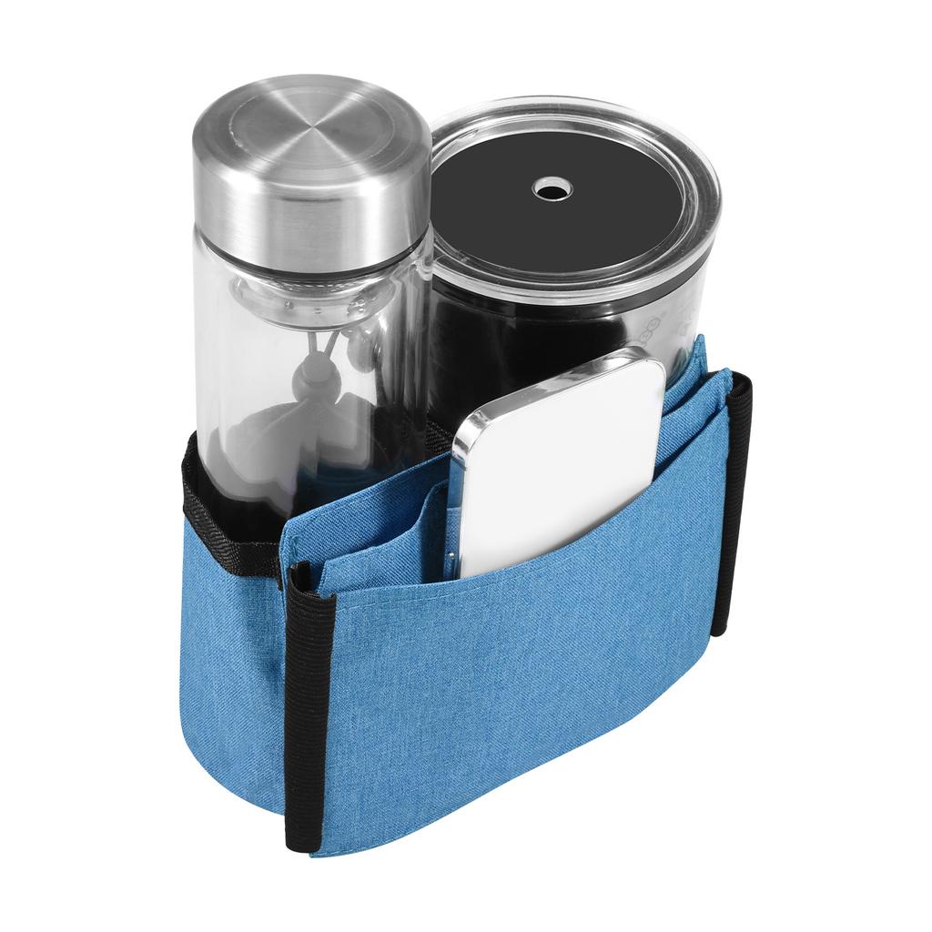 Travel Luggage Cup Holder Durable Suitcase Drink Bag with Drawstring Portable Milk Tea Coffee Mugs Holder for Flight Attendant