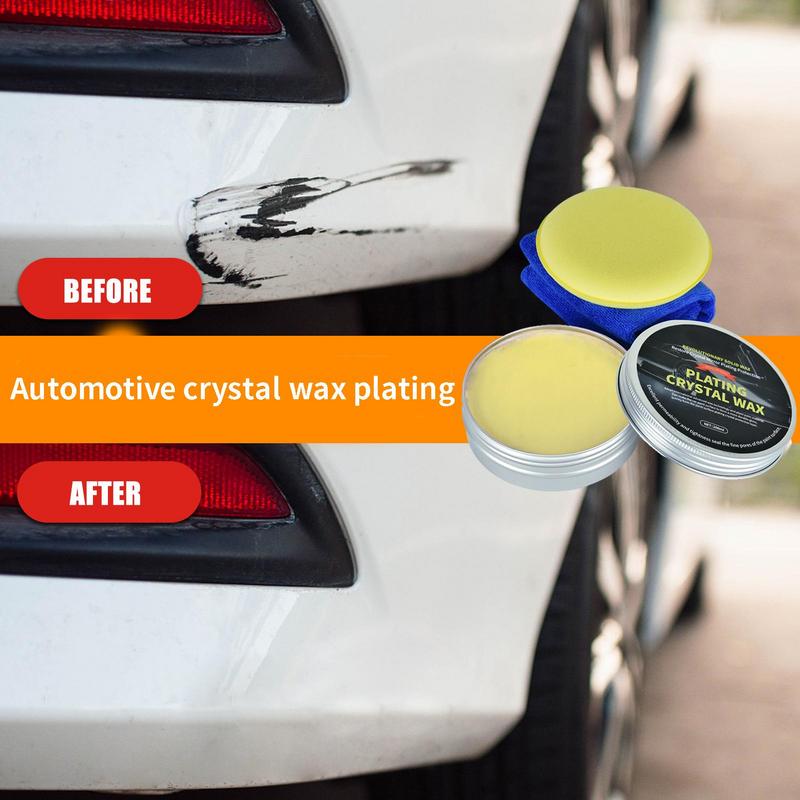 Carnauba Wax Car 200ml Carnauba Wax Car Polish High-Gloss Shine Deep Gloss Car Wax Carnauba Paste For Easy Application