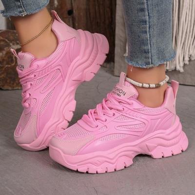 Fashion Women Sneakers 2025 New Fashion Lightweight Chunky Sneakers Women Outdoor Platform Sports Shoes for Women Designer Shoes