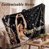 Custom Name Flannel Blanket,Taylor Swift Lightweight Warm Bed Blanket For Couch & Holiday Gift