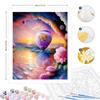 RUOPOTY Frame Paint By Numbers For Adults Abstract Seascape Balloon Flowers Beginner Kits Acrylic Paint On Canvas For Home Diy Gift