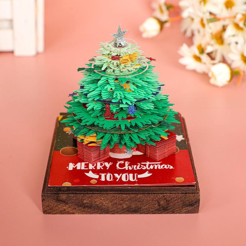 3D Stereoscopic Sticky Note Sculpture 2026 Calendar: Creative Tear-off Convenience Pad and Desktop Ornament