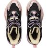 Li Ning Kids Outdoor Soft Comfortable Non-Slip Shock Absorption Support Mid-Top Outdoor Shoes Kids Shoes Black Gray YKEU012-2