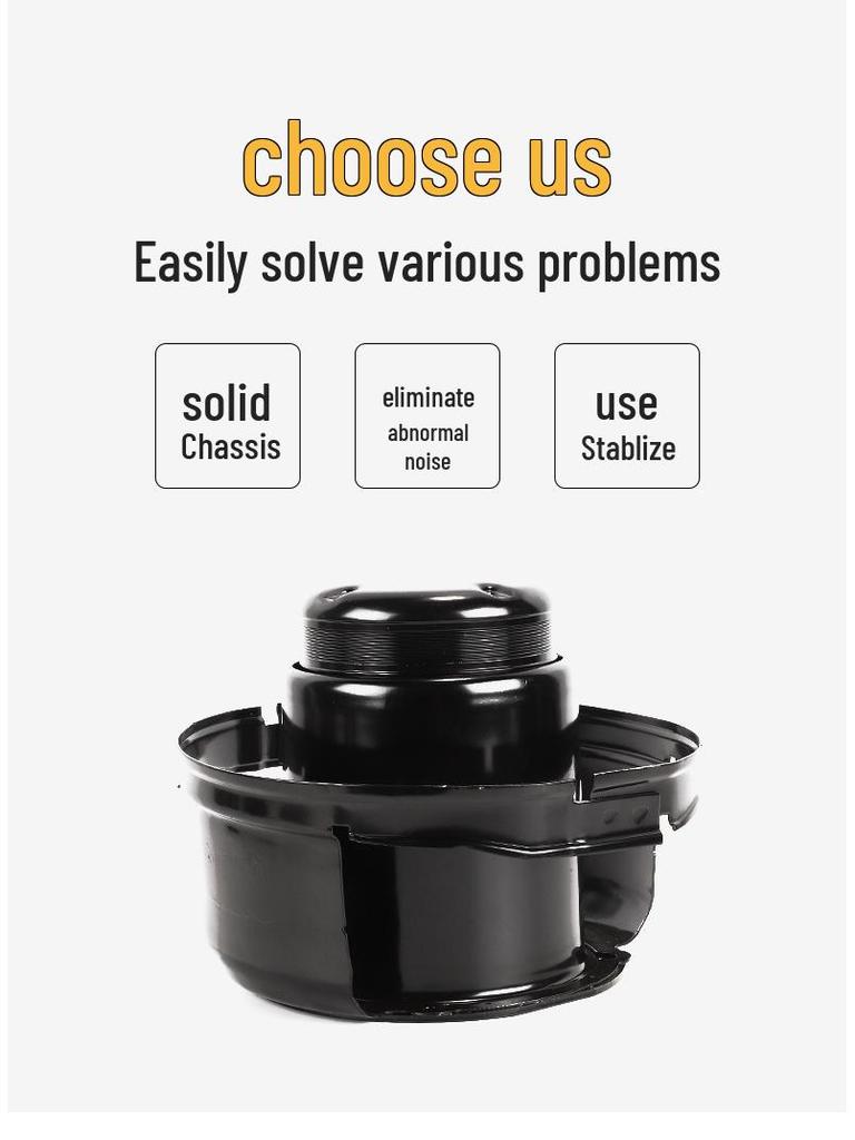 Toyota Crown Air Suspension Top Cover: Iron Head Shock Absorber End.