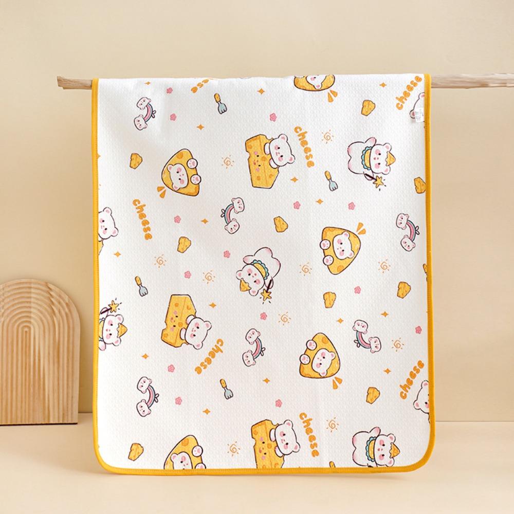 Waterproof Baby Urine Mat Cute Cartoon Bed Protector Diaper Soft Bedding Urine Pads  Toddlers
