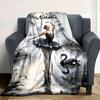 Swan Lake Ballet Dance Forest Scene Home Decorative Throw Blanket Gift For Adults T3