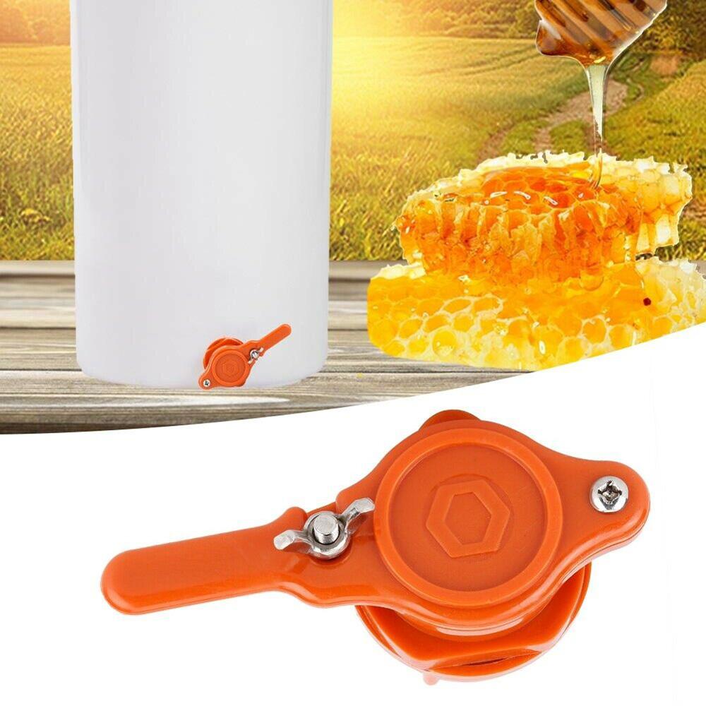 Durable Bucket Flow Port Bottling Honey Tap Gate Valve Honey Extractor Tool Beekeeping Equipment