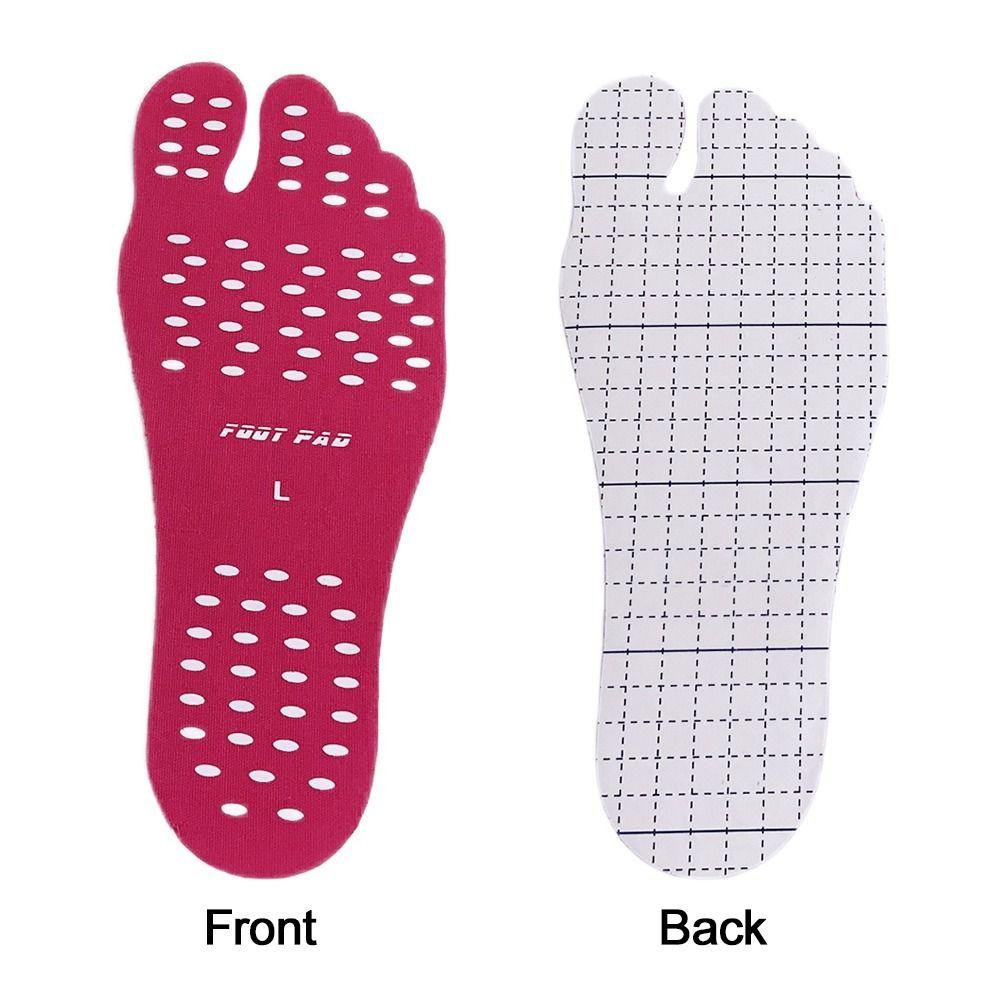 Non-slip Beach Shoes Silica Gel Foot Pads Elastic Beach Foot Patch Pads  Protection Foot