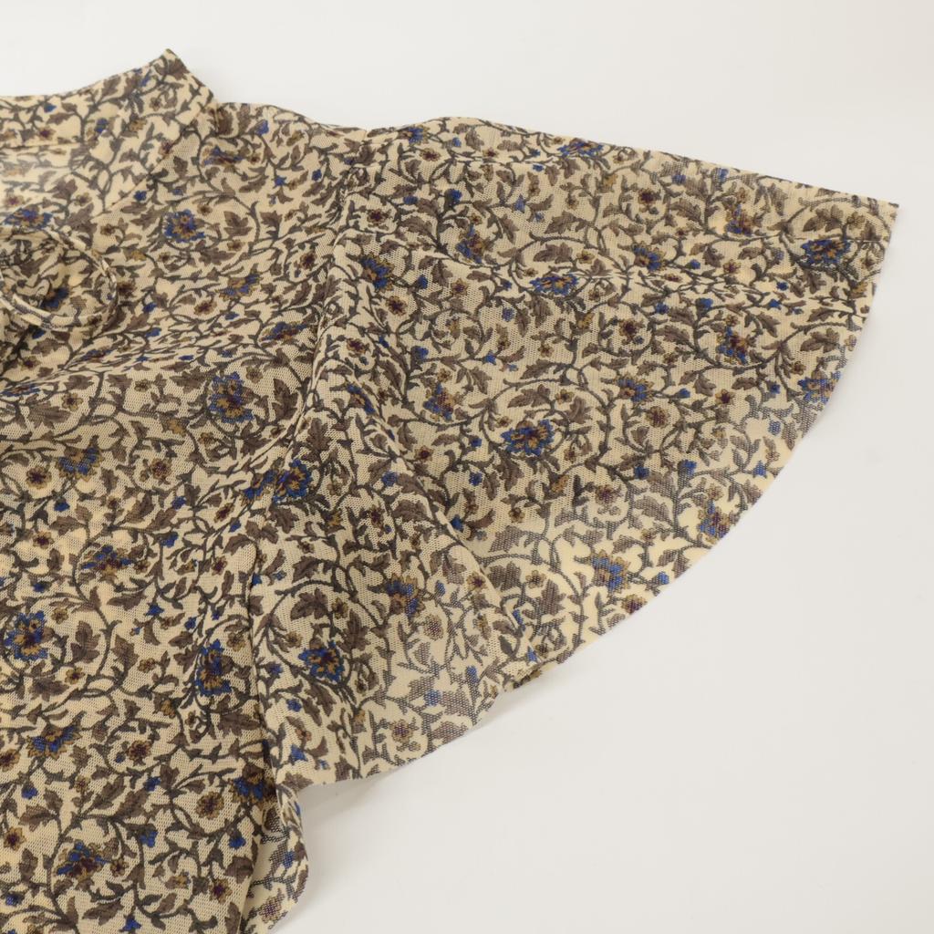 Vivienne Tam Brown Camisole -confiture- Various Printed Dresses Dress 36 Beige / brownUsed