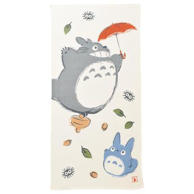 Ghibli My Neighbor Totoro Bath 60 X 120 Totoro Taking 1005037400 Towel, Cm, Off, 100% Cotton,