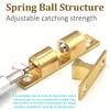 4PCS Detachable Hinge Zinc Alloy Cabinet Door Hinge Large Cabinet Door Hinge Cupboard Hinge Furniture Easy Installation Kits