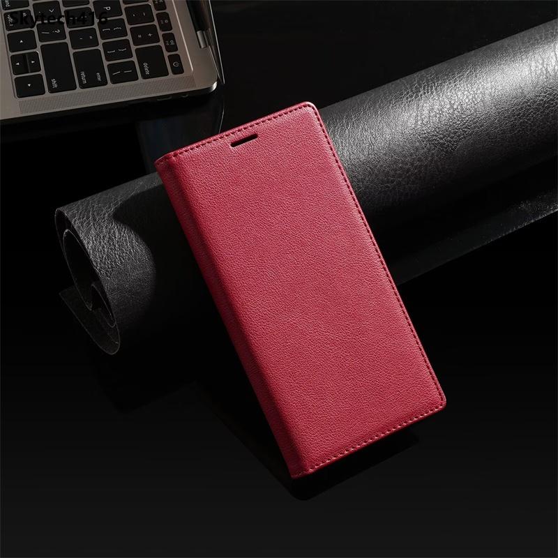 

Кожаный чехол для Samsung Galaxy A36 A50 A50S A51 A52 A52S A53 A54 A55 A56 A70 A70S A71 A73 A81 A91 4G 5G Чехол-книжка Galaxy A52S 5G красный