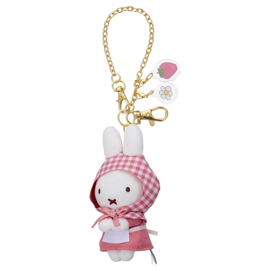 Takara Tomy Arts Bruna Little Thank You Mascot Miffy (TAKARATOMY A.R.T.S) (Strawberry/Salmon Pink)