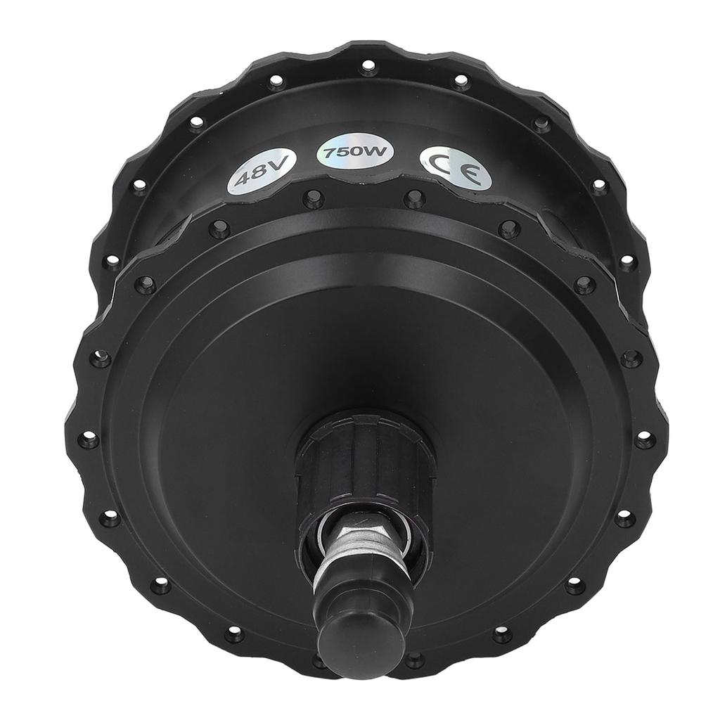 48V 750W Electric Bicycle Hub Motor Professional Rear Drive Cassette Toothed High Torsion Electric Bike Brushless Wheel Hub Motor
