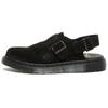 Dr.Martens Jorge Made In England Suede Slingback Mule 'Black' 27492001